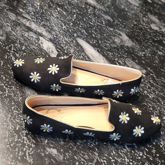 BRAND NEW C. WONDER'S FLORAL EMBROIDERED WOMEN'S  LOAFERS - Picture 12 of 16